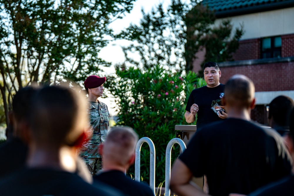 Capt. Cisneros Final Company Run
