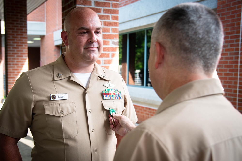 Cherry Point Corpsman Presented Commendation Medal