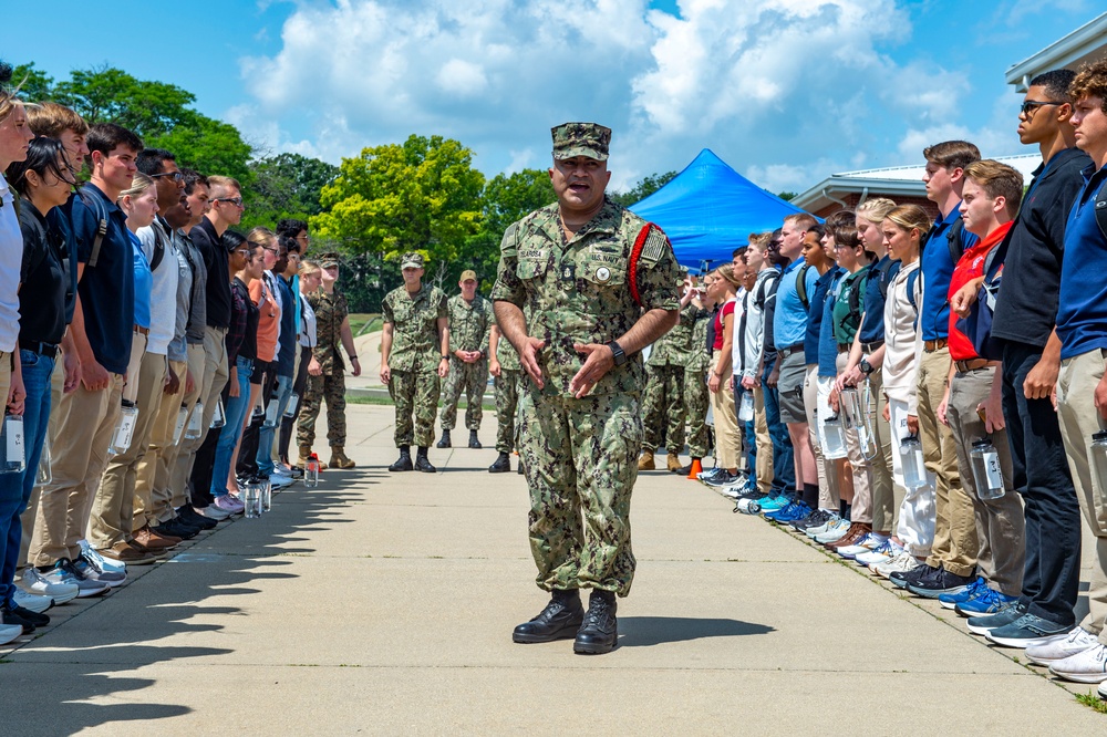 Naval Reserve Officers Training Corps (NROTC) New Student Indoctrination (NSI) 2023 Cycle 3 Arrival