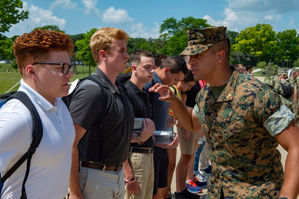 Naval Reserve Officers Training Corps (NROTC) New Student Indoctrination (NSI) 2023 Cycle 3 Arrival