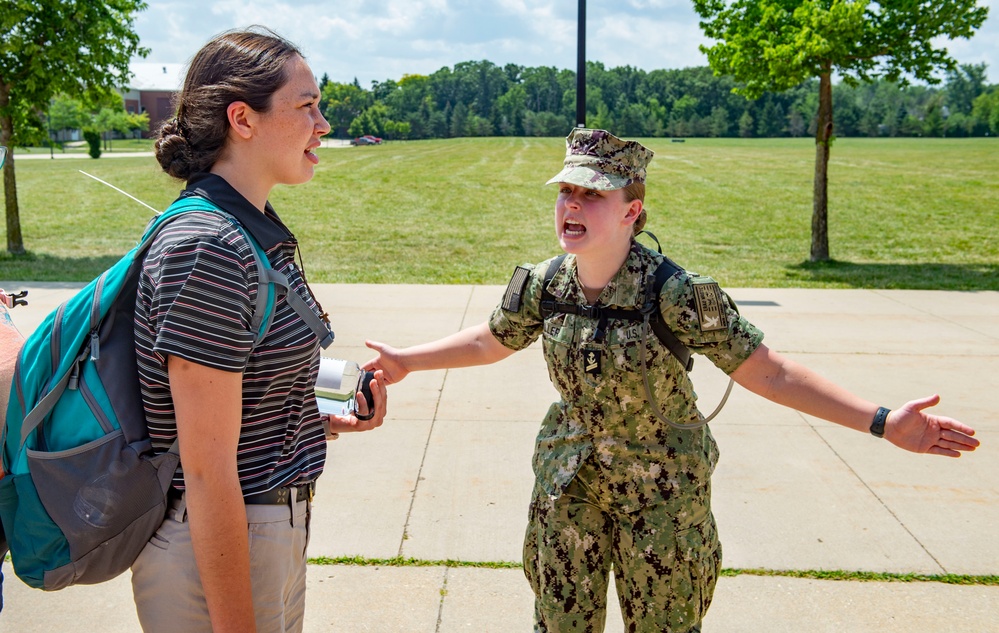 Naval Reserve Officers Training Corps (NROTC) New Student Indoctrination (NSI) 2023 Cycle 3 Arrival