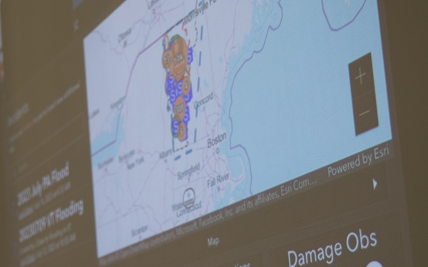 Armed Forces Reserve Center Houses FEMA Team in Vermont