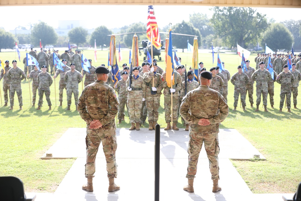 110th Aviation Brigade Change of Command