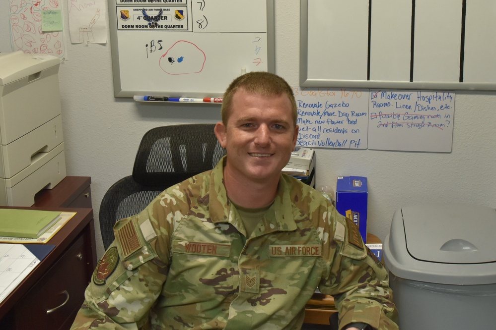 Taking care of our people - Airman Dorm Leader's initiatives improve quality of life for permanent party Airmen