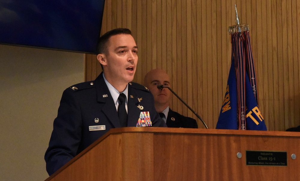 982nd TRG Change of Command Ceremony