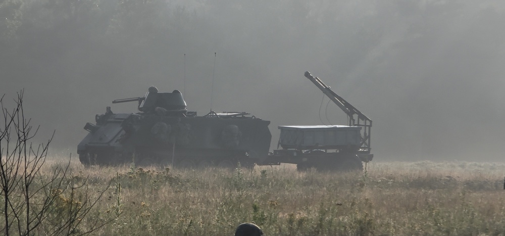 153rd Engineer Battalion holds breach-of-a-complex-obstacle training event at Fort McCoy