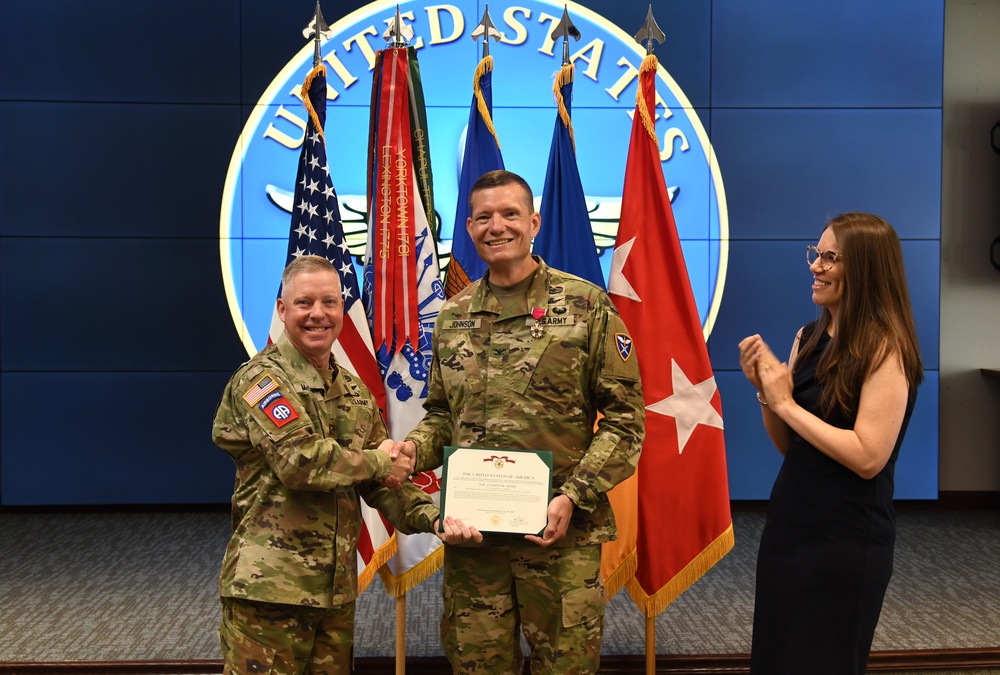 COL Johnson Receives Award