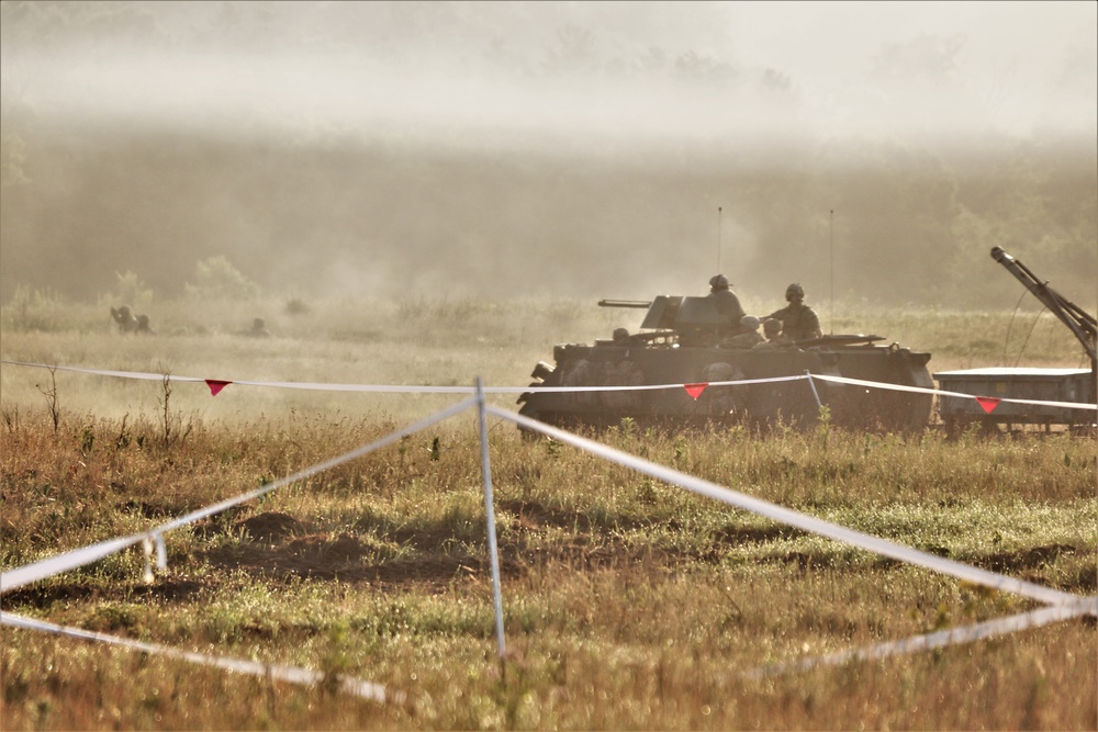 153rd Engineer Battalion holds breach-of-a-complex-obstacle training event at Fort McCoy