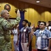 Gen. Randy A. George, VCSA, delivers oath of enlistment at Fort Meade MEPS