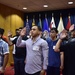 Gen. Randy A. George, VCSA, delivers oath of enlistment at Fort Meade MEPS