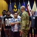 Gen. Randy A. George, VCSA, delivers oath of enlistment at Fort Meade MEPS