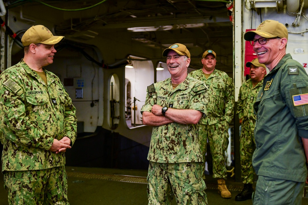 Vice Adm. Kitchener Ship Tour