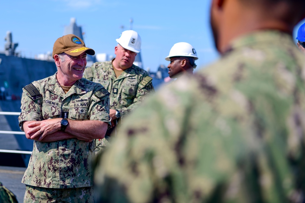 Vice Adm. Kitchener Ship Tour