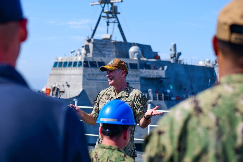 Vice Adm. Kitchener Ship Tour