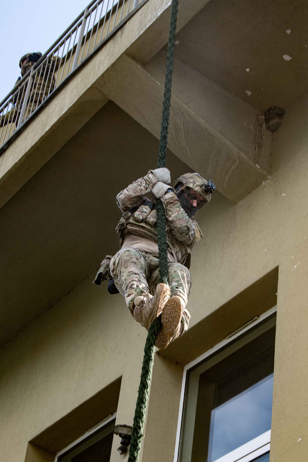 Navy SEAL and Polish Special Forces training