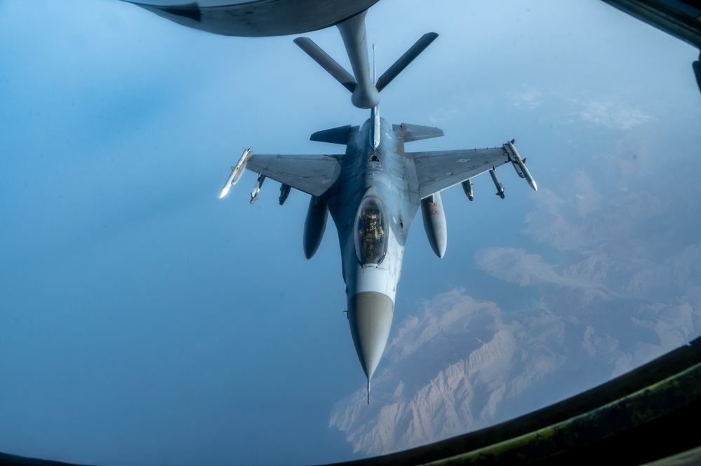 F-16s, A-10s provide maritime security to the Arabian Gulf