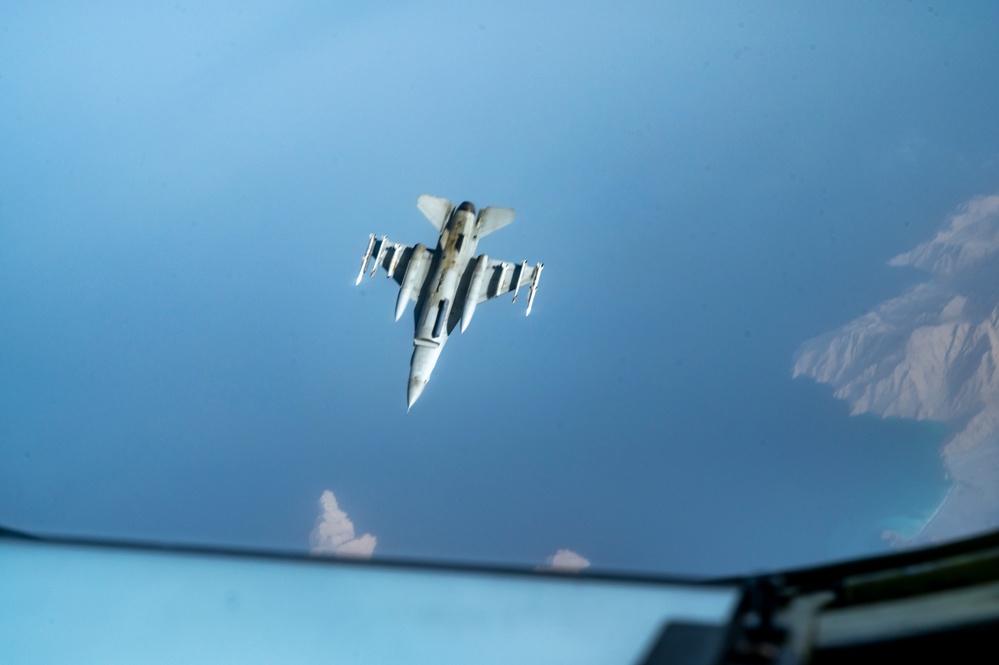 F-16s, A-10s provide maritime security to the Arabian Gulf