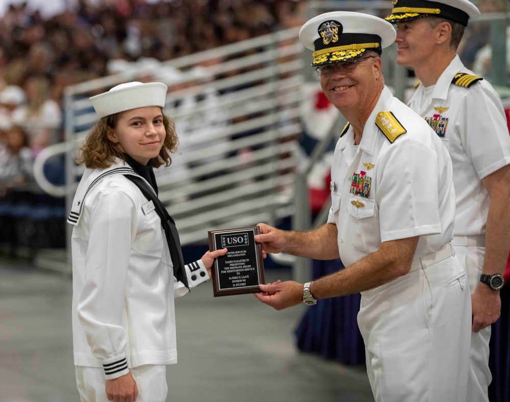 Recruit Training Command Pass-in-Review Award Winners