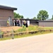 Fort McCoy firefighters visit brigade headquarters construction site