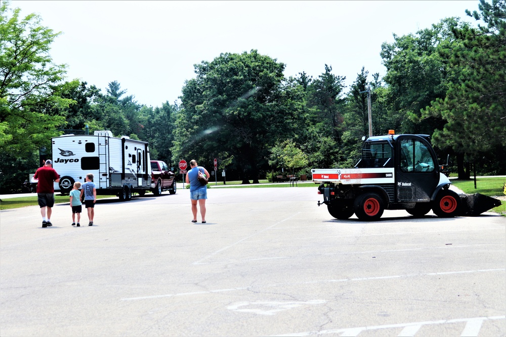 Pine View Campground at Fort McCoy