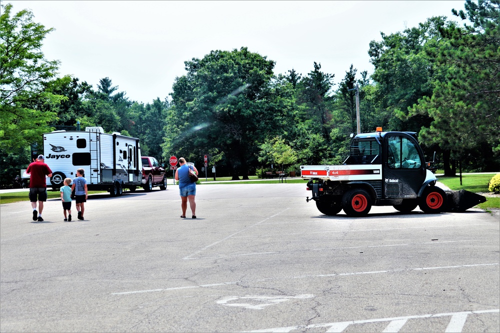 Pine View Campground at Fort McCoy