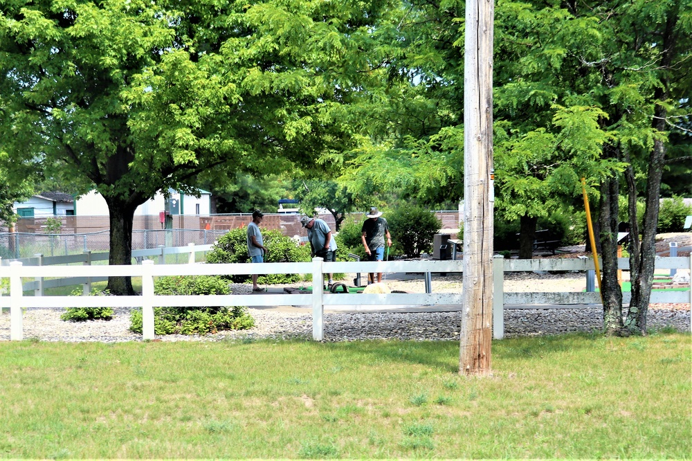 Pine View Campground at Fort McCoy