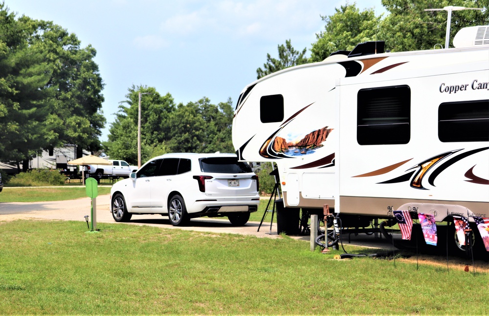 Pine View Campground at Fort McCoy