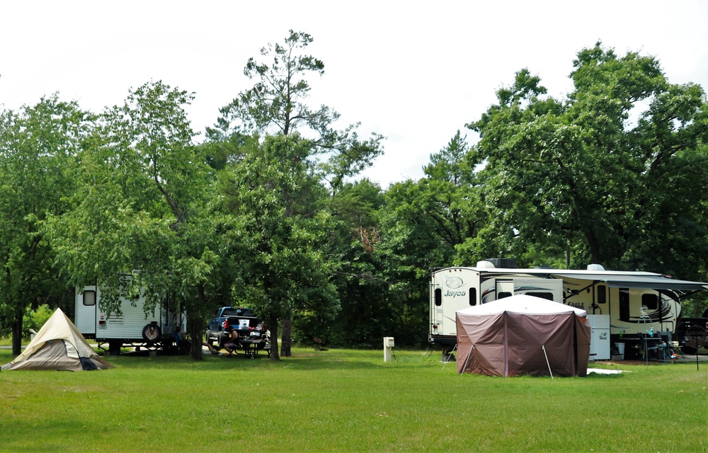 Pine View Campground at Fort McCoy