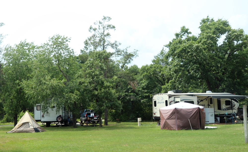 Pine View Campground at Fort McCoy