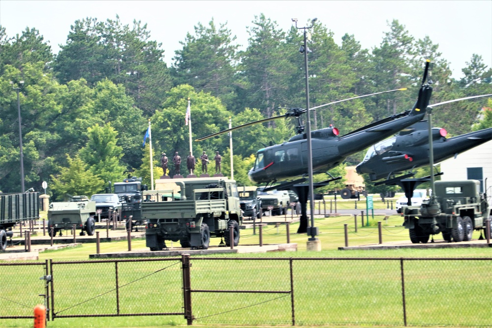 Fort McCoy’s Equipment Park offers excellent stop to view Army history