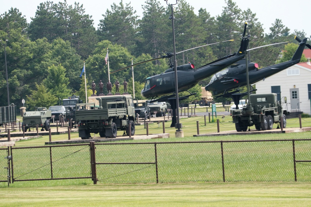 Fort McCoy’s Equipment Park offers excellent stop to view Army history