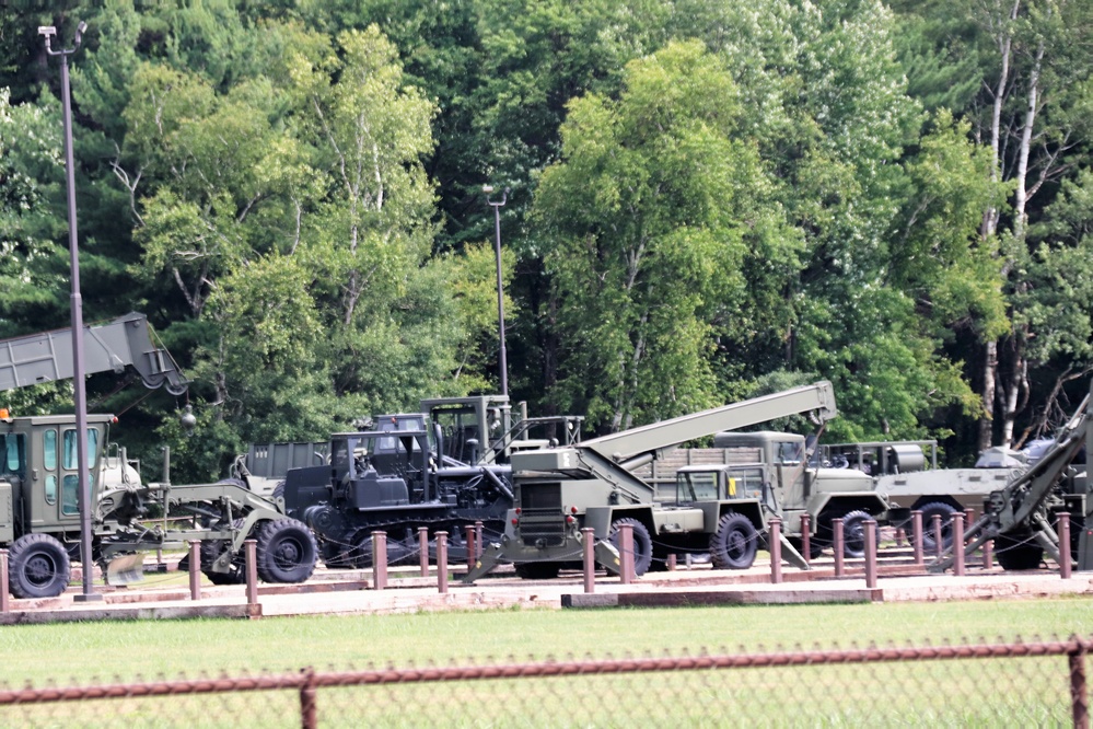 Fort McCoy’s Equipment Park offers excellent stop to view Army history