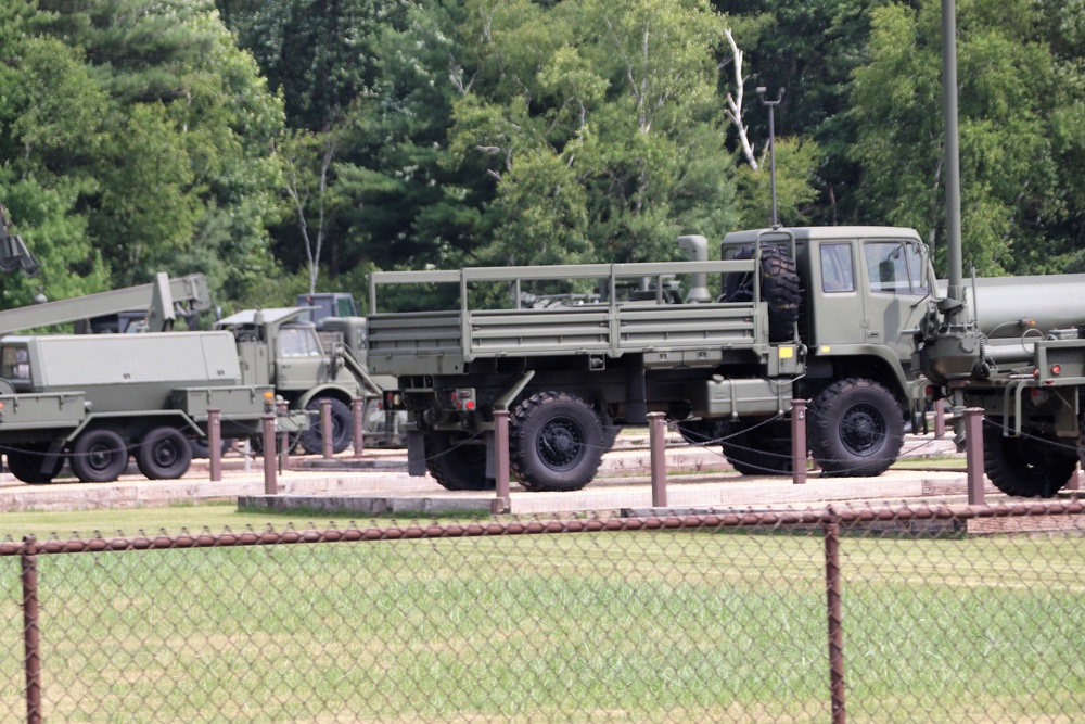 Fort McCoy’s Equipment Park offers excellent stop to view Army history