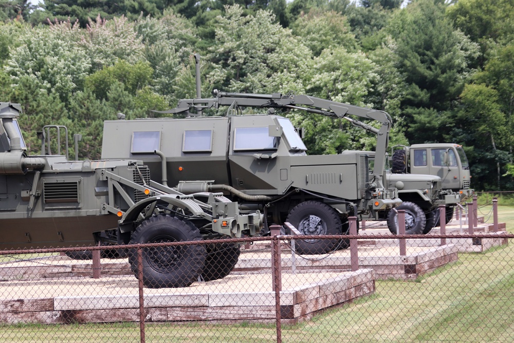 Fort McCoy’s Equipment Park offers excellent stop to view Army history