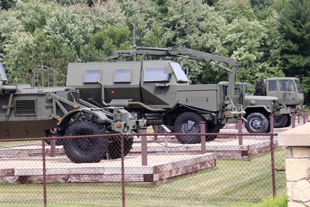 Fort McCoy’s Equipment Park offers excellent stop to view Army history