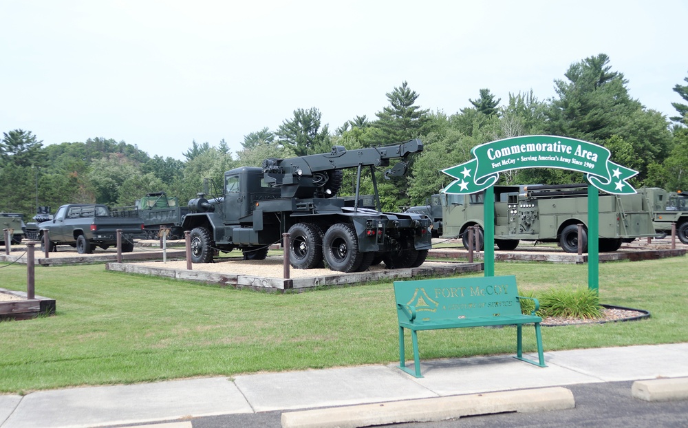 Fort McCoy’s Equipment Park offers excellent stop to view Army history