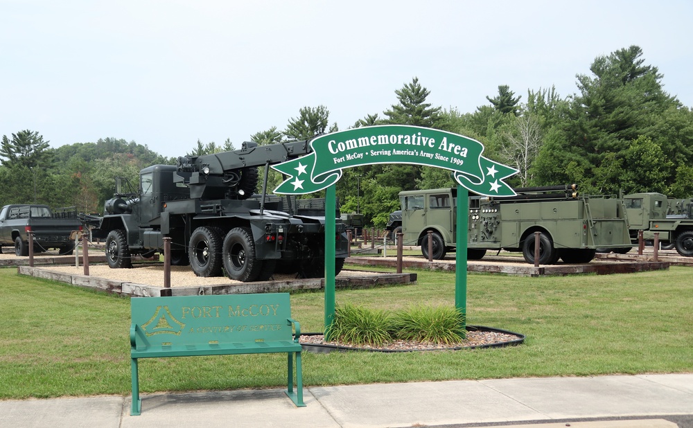 Fort McCoy’s Equipment Park offers excellent stop to view Army history