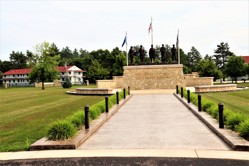 Fort McCoy's Veterans Memorial Plaza