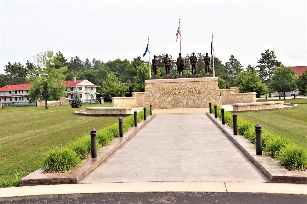 Fort McCoy's Veterans Memorial Plaza