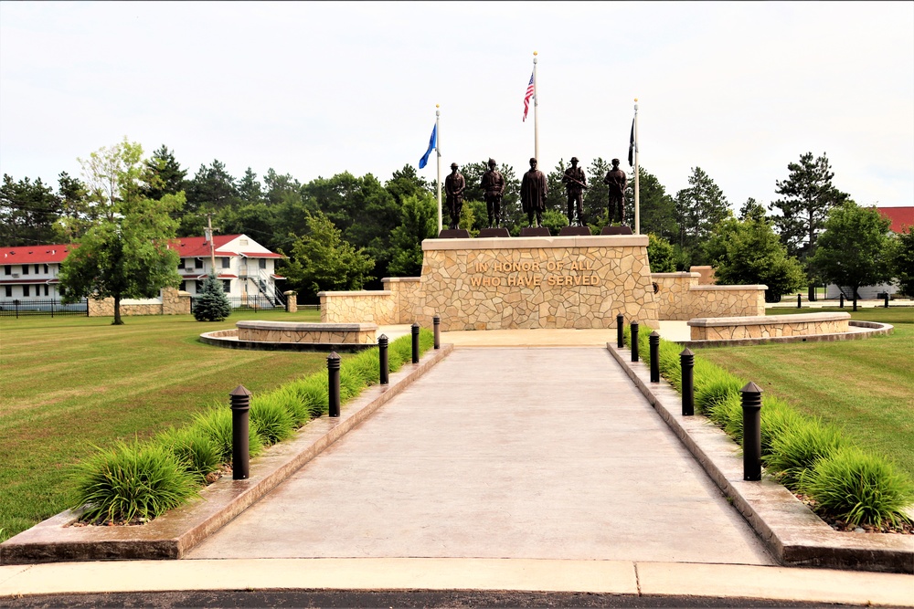 Fort McCoy's Veterans Memorial Plaza