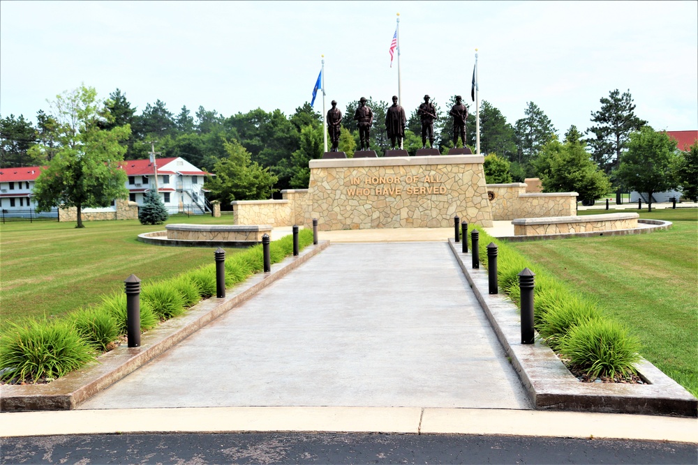 Fort McCoy's Veterans Memorial Plaza