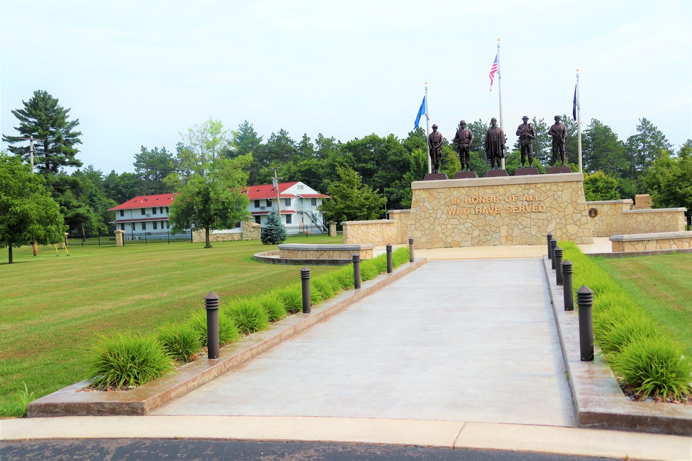 Fort McCoy's Veterans Memorial Plaza