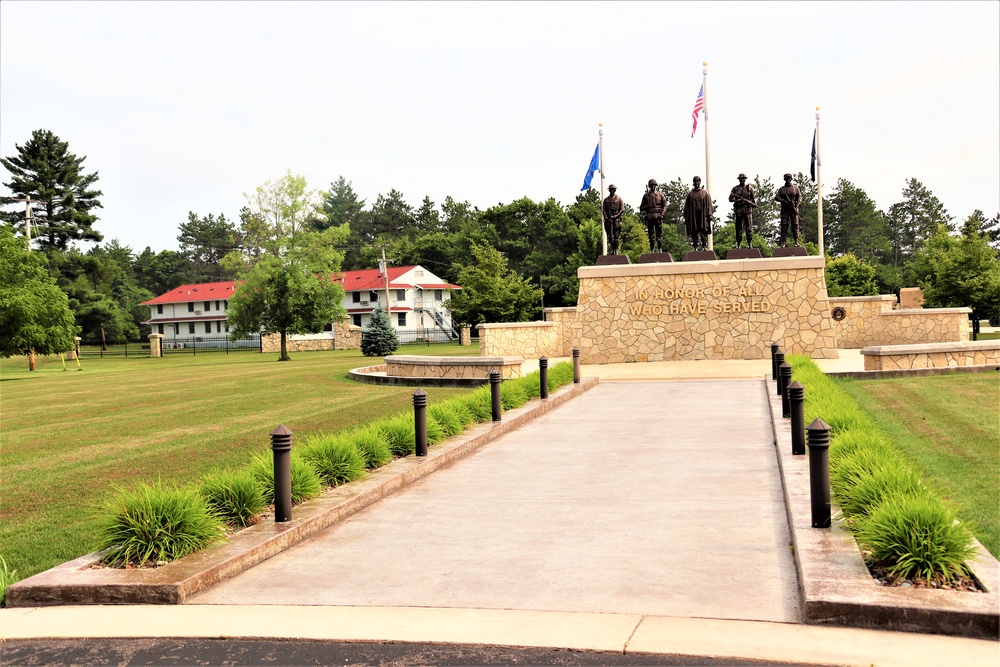 Fort McCoy's Veterans Memorial Plaza