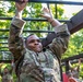 Army Reserve Sgt. Pabon Luis completes the horizontal ladder