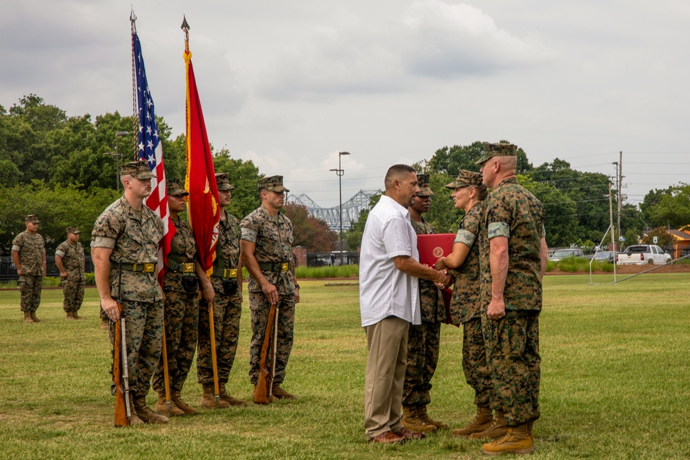 Master Gunnery Sgt. Nicole Marroquin Retires