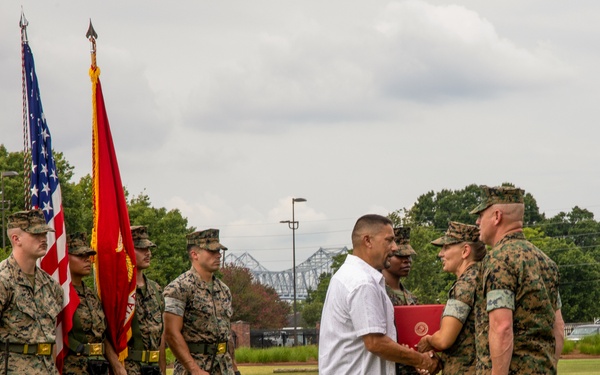 Master Gunnery Sgt. Nicole Marroquin Retires