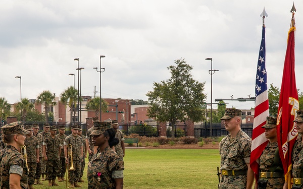 Master Gunnery Sgt. Nicole Marroquin Retires