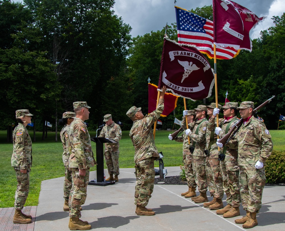 MEDDAC Fort Drum holds Change of Command Ceremony