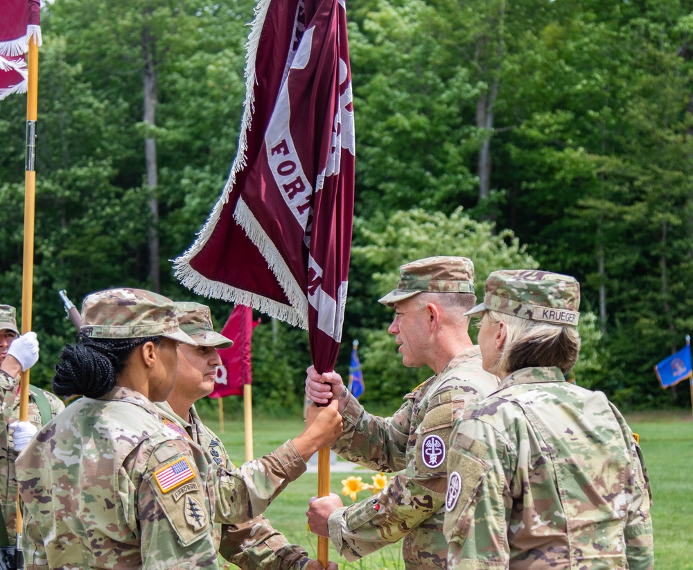 MEDDAC Fort Drum holds Change of Command Ceremony