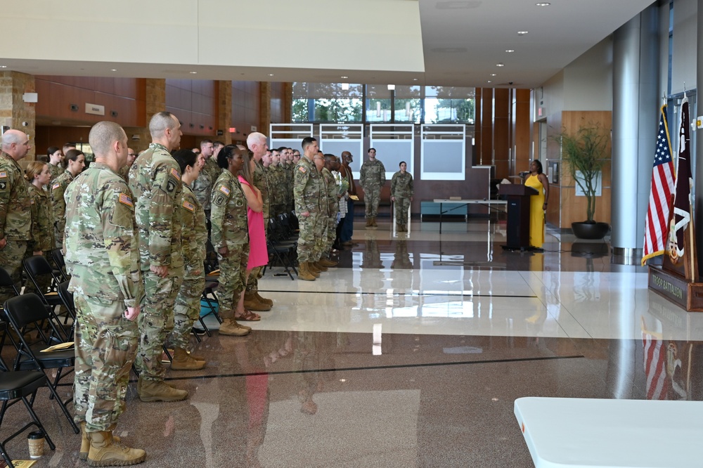 Troop Battalion, Carl R. Darnall Army Medical Center gets new Senior Enlisted Advisor